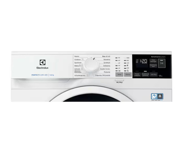 Pralka Electrolux EW6SN406WP SensiCare 600 Slim 6kg 1000obr SensiCare SoftPlus Eco TimeManager - 1035286 - zdjęcie 2